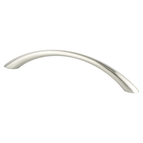 Berenson Contemporary Advantage Four 128mm CC Brushed Nickel Tapered Arch Pull - 9423-4BPN-P