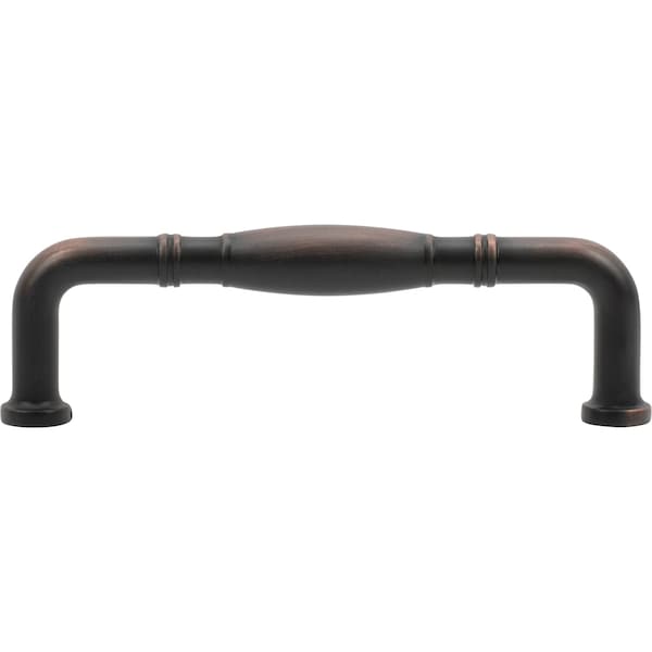 Designperfect 3-3/4'' Center-to-Center Handle Pull, Brushed Oil Rubbed Bronze, 25PK - DPA25R573ORB