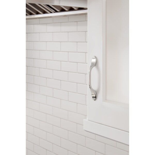 Amerock Ravino 3 in 76 mm Center-to-Center Polished Chrome Cabinet Pull - BP2193526