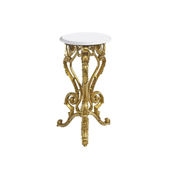 Design Toscano Palace of Versailles Petite Accent Pedestal Table - KY01416