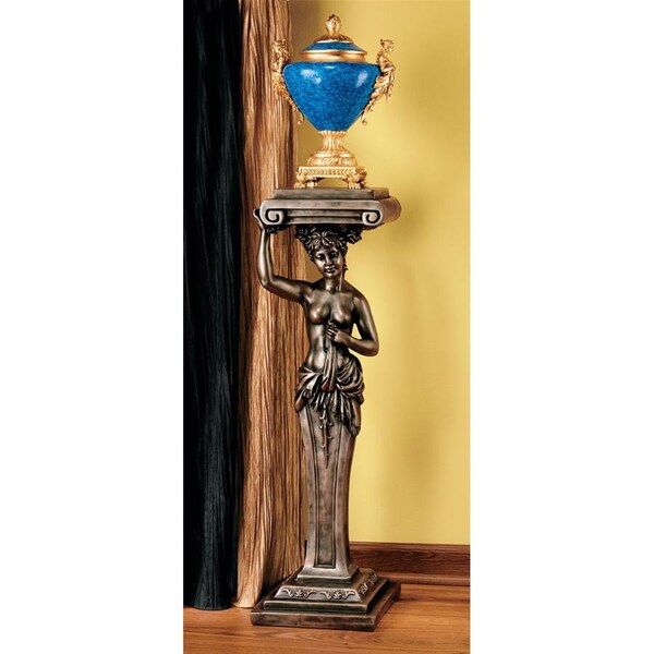 Design Toscano French Provincial Caryatid Pedestal - KY96861