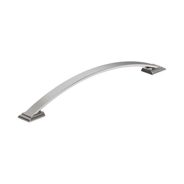Amerock Candler 10-1/16 inch 256mm Center-to-Center Polished Chrome Cabinet Pull - BP2935226