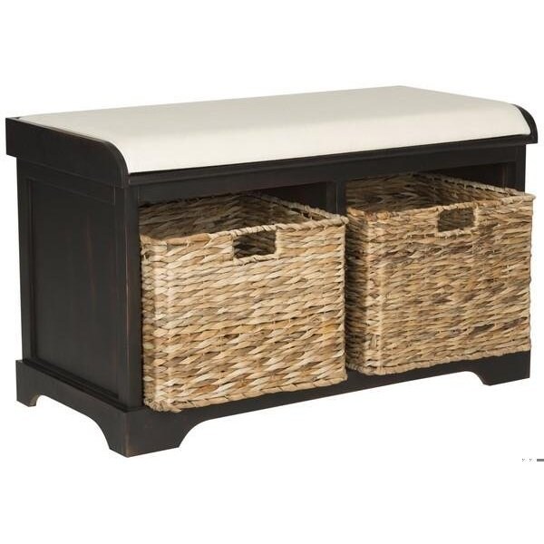 Safavieh Freddy Storage Bench- Brown - 19.9 X 16.1 X 33.5 In. - AMH5736A