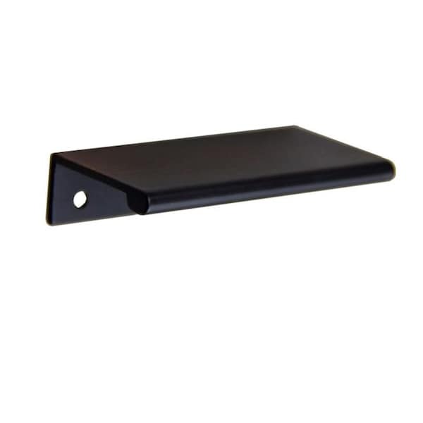 Crown 3" Aluminum Tab Cabinet Pull W/ 2-3/8" Center to Center W/ #6 x 5/8" Wood Screws, Bronze Finish - CHP187610B