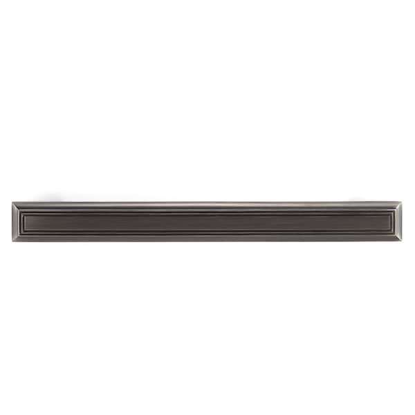 Richelieu 6 5/16 in (160 mm) Center-to-Center Antique Nickel Traditional Drawer Pull - BP775160143