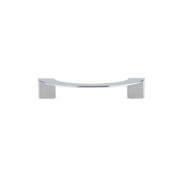 Richelieu 3 3/4 in (96 mm) Center-to-Center Chrome Contemporary Drawer Pull - BP636796140