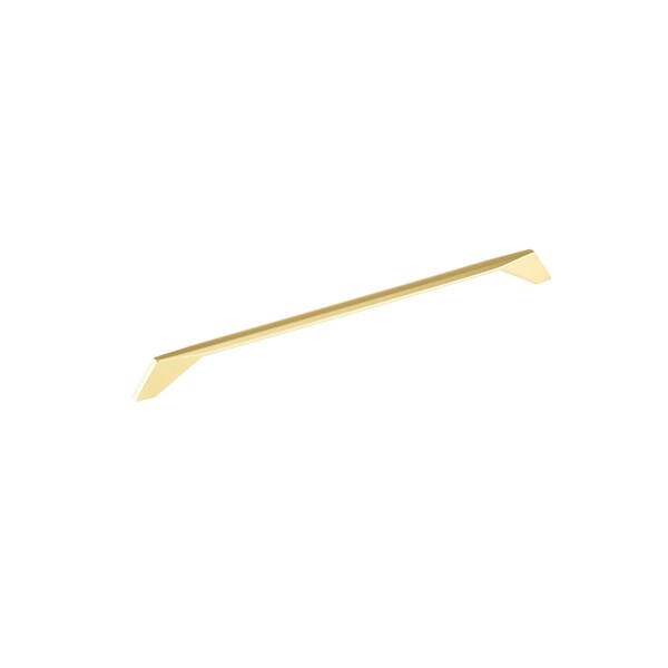 Richelieu 12 5/8 in (320 mm) Center-to-Center Brushed Gold Contemporary Drawer Pull - BP9256320165