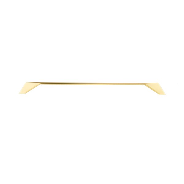 Richelieu 12 5/8 in (320 mm) Center-to-Center Brushed Gold Contemporary Drawer Pull - BP9256320165