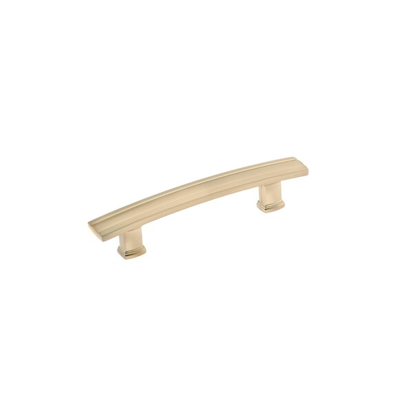Richelieu 3-3/4 in. (96 mm) Center-to-Center Champagne Bronze Transitional Drawer Pull - BP707096CHBRZ