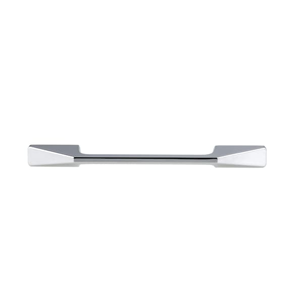 Richelieu 5 1/16 in (128 mm) Center-to-Center Chrome Contemporary Cabinet Pull - BP7238128140
