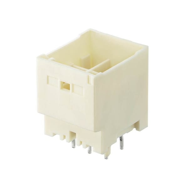 Molex Cp-3.3 Header, 3.30Mm Pitch, Dual Row, Vertical, Polarized, Positive Lock - 2122100020