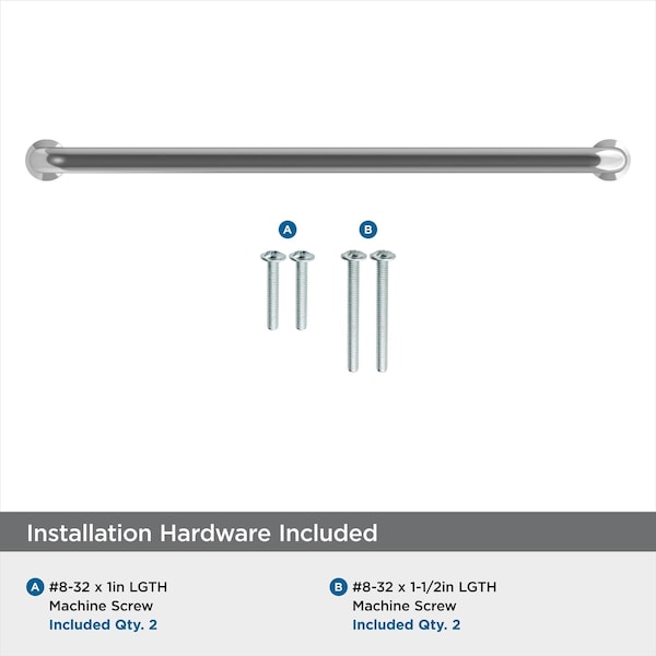 Amerock Factor 7-9/16 in 192 mm Center-to-Center Polished Chrome Cabinet Pull - BP3678326
