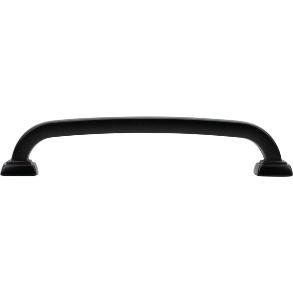 Designperfect 5-1/16'' Center-to-Center Handle Pull, Matte/Flat Black, 25PK - DPA25S34BLK