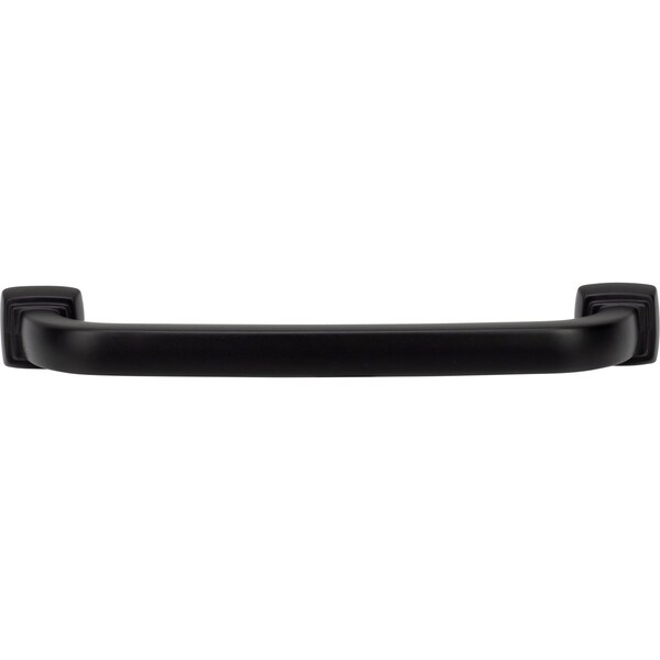 Designperfect 5-1/16'' Center-to-Center Handle Pull, Matte/Flat Black, 25PK - DPA25S34BLK