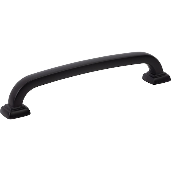 Designperfect 5-1/16'' Center-to-Center Handle Pull, Matte/Flat Black, 25PK - DPA25S34BLK