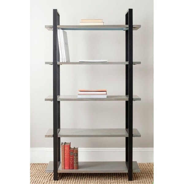 Safavieh Scott Etagere Shelves- French Grey - 65.2 x 14.6 x 36 in. - AMH6590B
