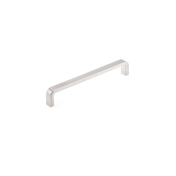 Richelieu 6 in. (152 mm) Center-to-Center Brushed Nickel Contemporary Drawer Pull - BP260195