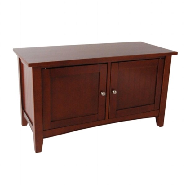Bolton Furniture Shaker Cottage Storage Bench- Cherry - ASCA0560