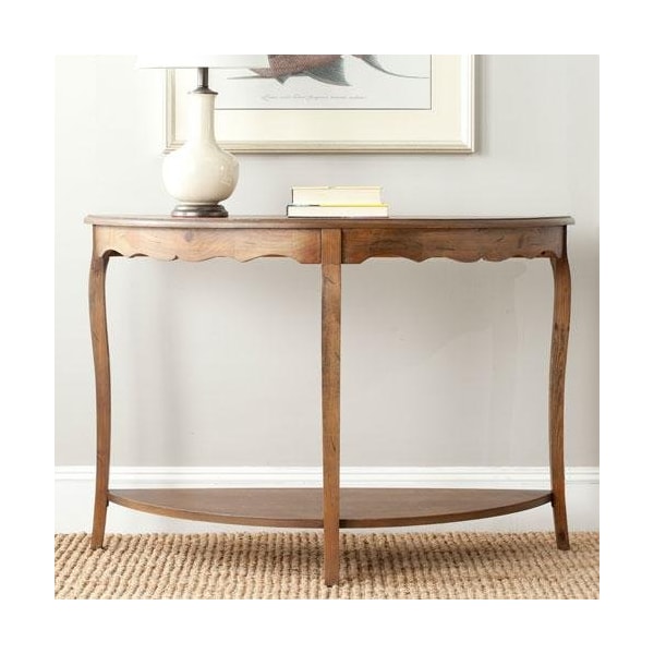 Safavieh Christina Console Table, Firewood - 30.1 x 14.1 x 35.8 in. - AMH6610E