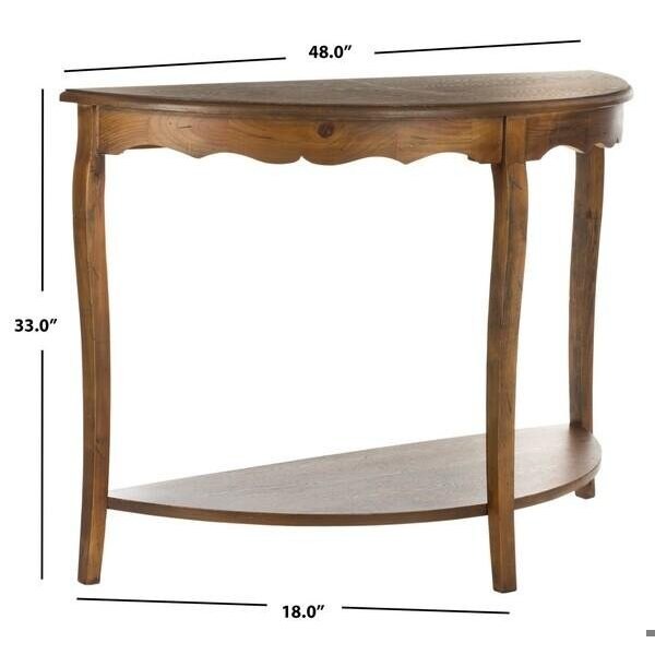 Safavieh Christina Console Table, Firewood - 30.1 x 14.1 x 35.8 in. - AMH6610E