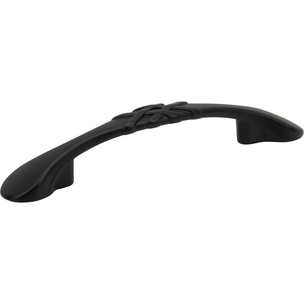 Designperfect 3'' Center-to-Center Arch Pull, Matte/Flat Black, 25PK - DPA25L662BLK
