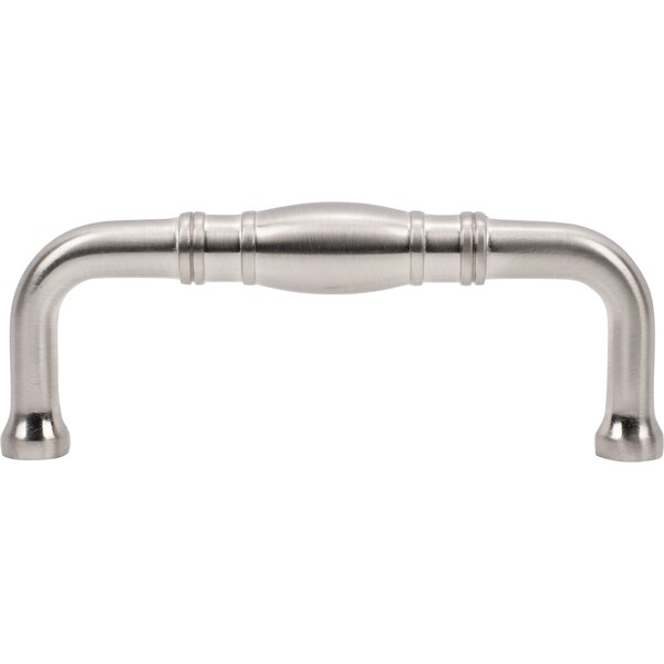 Designperfect 3'' Center-to-Center Handle Pull, Brushed Satin Nickel - DPA-R572SNB