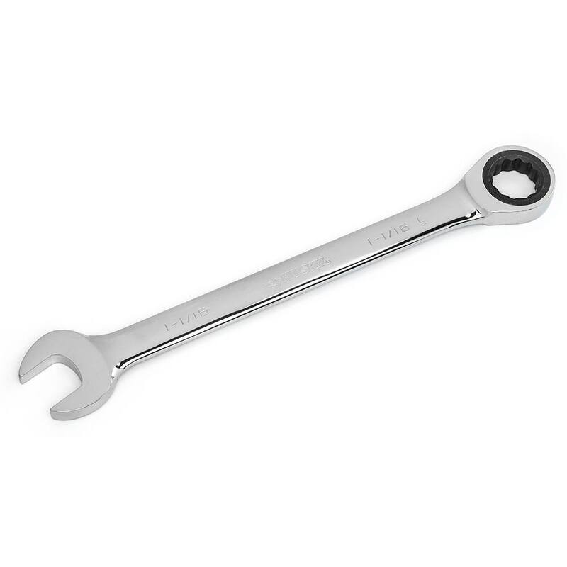 Husky 1-1/16 in. 12-Point Ratcheting Combination Wrench - HRW1I116