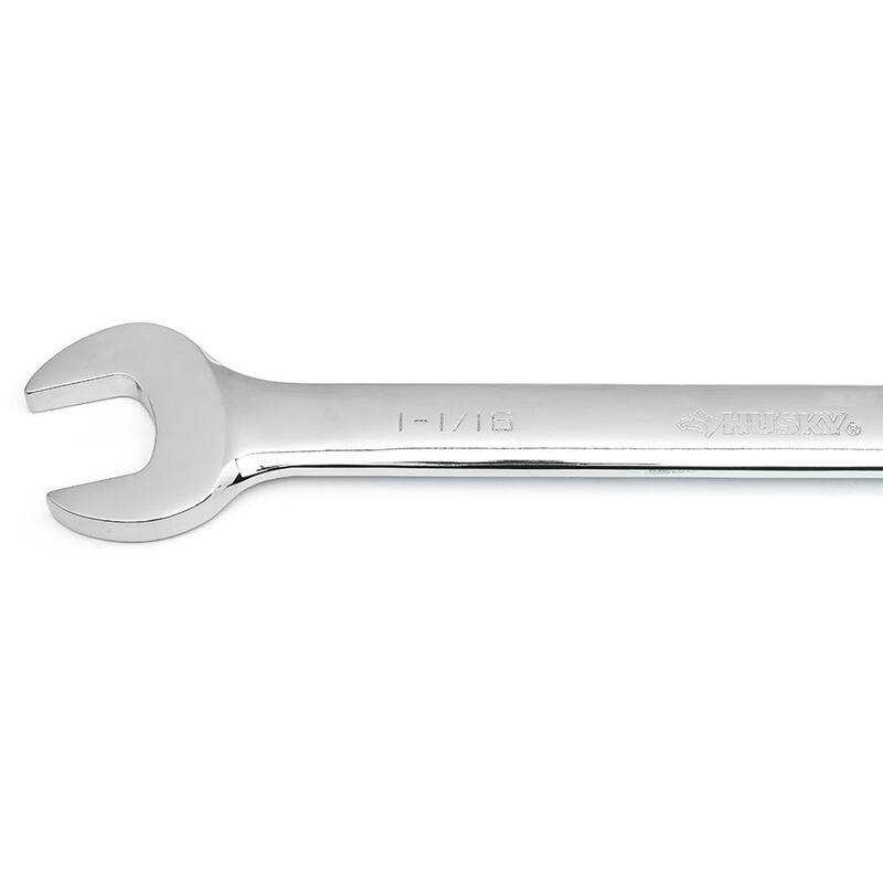 Husky 1-1/16 in. 12-Point Ratcheting Combination Wrench - HRW1I116