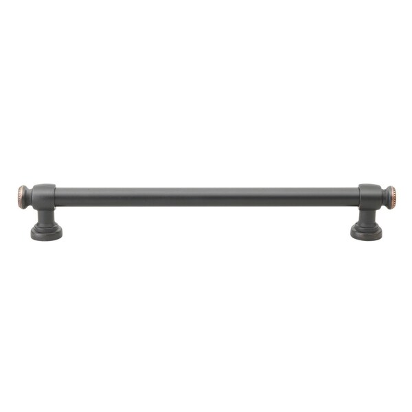 Gliderite Hardware 7-5/8 in. Center to Center Oil Rubbed Bronze Classic Euro Bar Pull - 4361-192-ORB, 5PK - 4361-192-ORB-5
