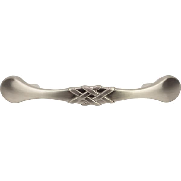 Designperfect 3'' Center-to-Center Arch Pull, Brushed Satin Nickel, 10PK - DPA10L662SNB