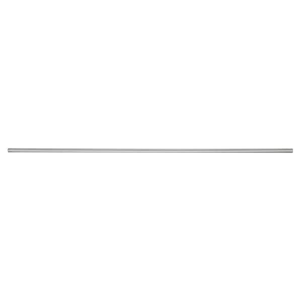 Richelieu 34-1/8 in. (867 mm) Center-to-Center Brushed Stainless Steel Contemporary Drawer Pull - BP3487867170