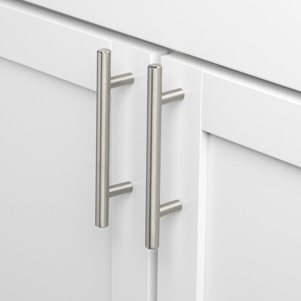 Gliderite Hardware 3 in. Center to Center Stainless Steel Cabinet Pull - 6000-76-STST, 10PK - 6000-76-STST-10