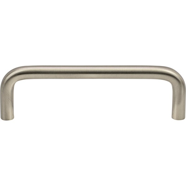 Designperfect 3-3/4'' Center-to-Center Wire Pull, Brushed Satin Nickel, 25PK - DPA25W593SNB