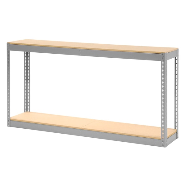Global Industrial Record Storage Without Boxes 72inW x 15inD x 36inH, Gray - 130162