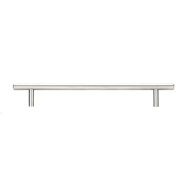 Richelieu 7-9/16 in. (192 mm) Center-to-Center Stainless Steel Contemporary Drawer Pull - BP2102192170