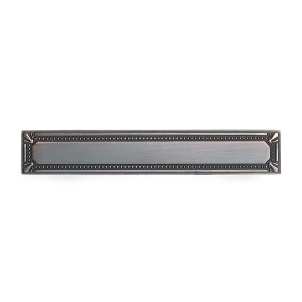Richelieu 3 in or 3-3/4 in (76 or 96 mm) Center-to-Center Brushed Oil-Rubbed Bronze Traditional Drawer Pull - BP78096BORB