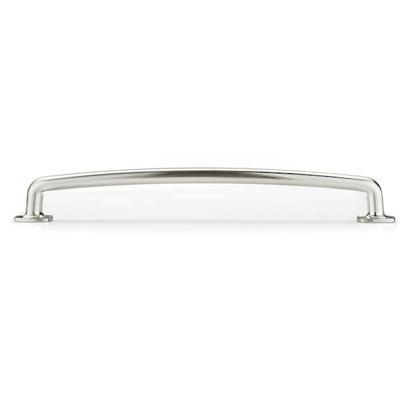 Richelieu 7-9/16 in. (192 mm) Center-to-Center Brushed Nickel Transitional Drawer Pull - BP863192195