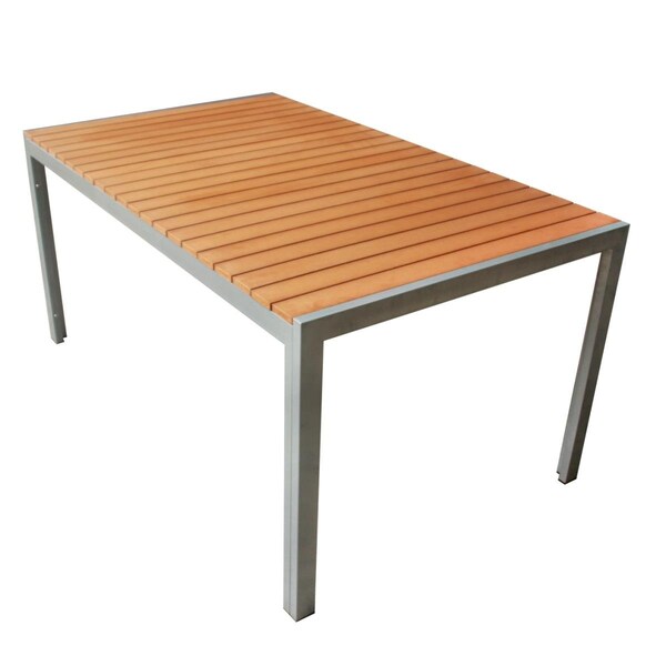 Seatsolutions Yellow Faux Wood Table - SE3014711