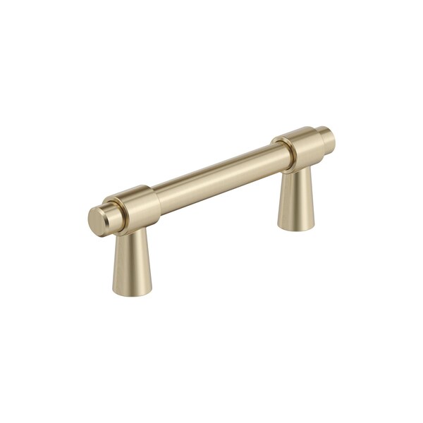 Amerock Destine 3 inch 76mm Center-to-Center Golden Champagne Cabinet Pull - BP37370BBZ