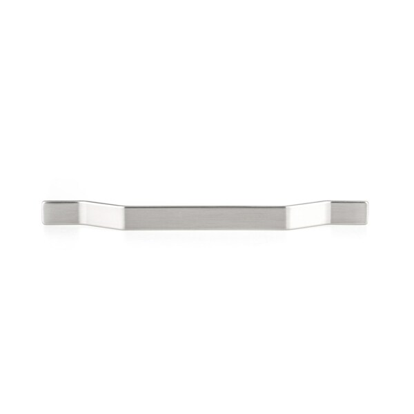 Richelieu 6 5/16 in (160 mm) Center-to-Center Brushed Nickel Contemporary Drawer Pull - BP7265160195