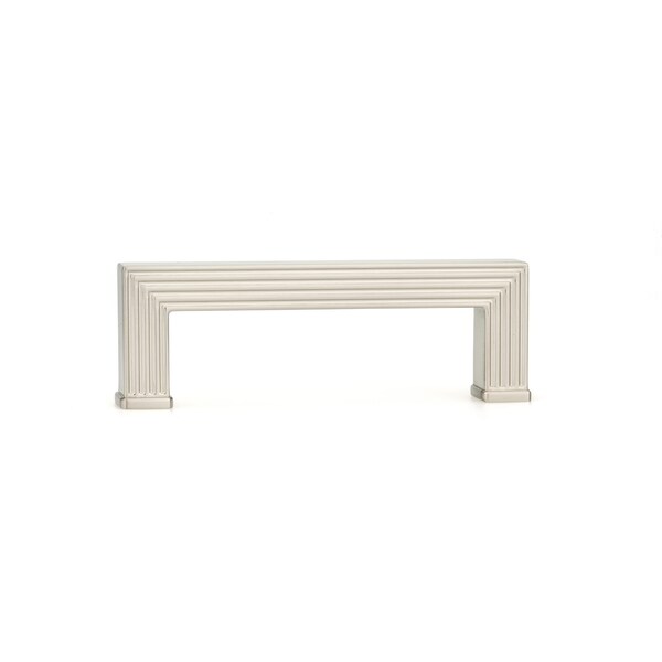 Richelieu 3-3/4 in. (96 mm) Center-to-Center Brushed Nickel Transitional Drawer Pull - BP878896195