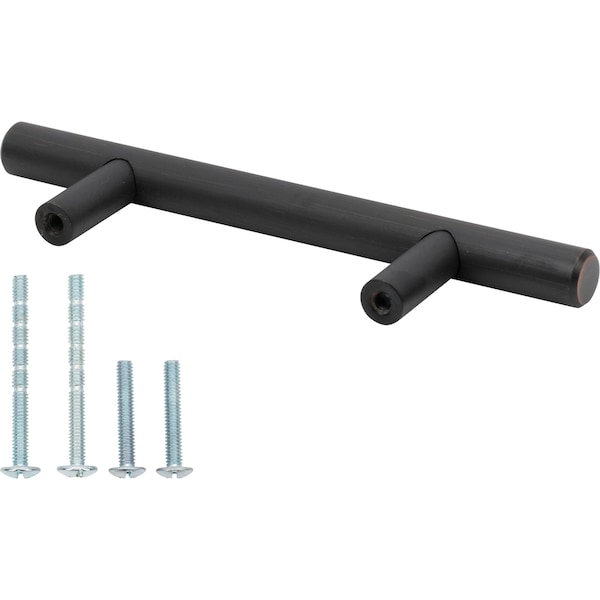 Designperfect 3'' Center-to-Center Bar Pull, Brushed Oil Rubbed Bronze - DPA-T202ORB