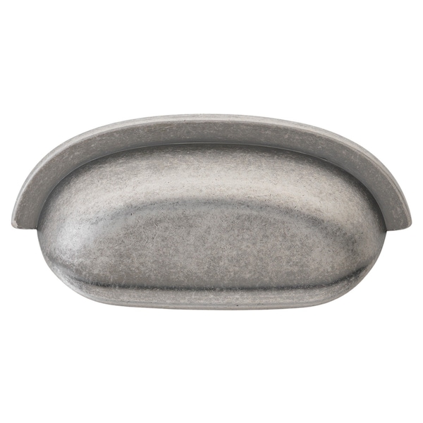 Gliderite Hardware 2-1/2 in. Center to Center Weathered Nickel Classic Bin Pull - 4081-WN, 5PK - 4081-WN-5