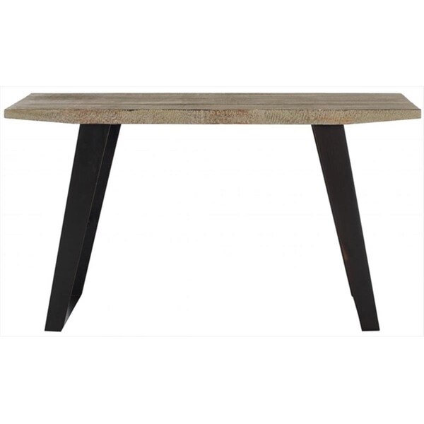 Safavieh Waldo Console Table with Black Brushed - Natural - AMH4131A