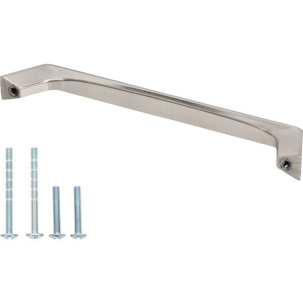 Designperfect 6-5/16'' Center-to-Center Handle Pull, Brushed Satin Nickel - DPA-S515SNB