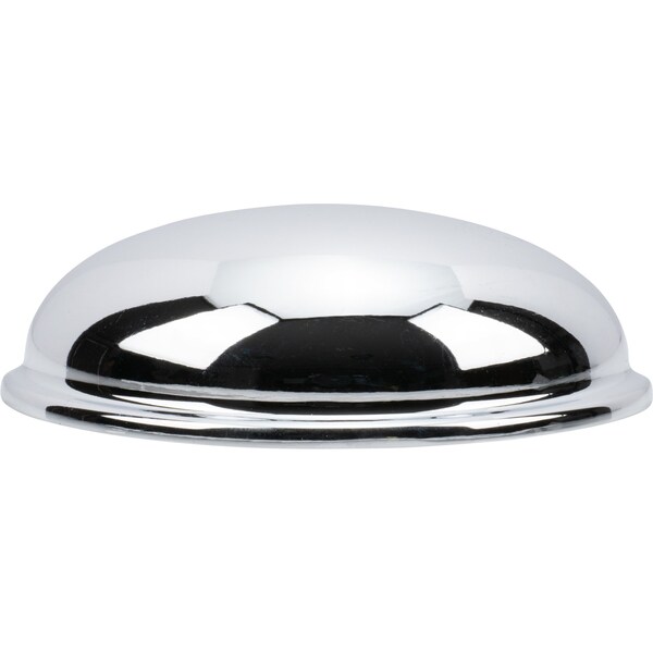 Designperfect 3'' Center-to-Center Cup Pull, Polished Chrome, 25PK - DPA25C632PC