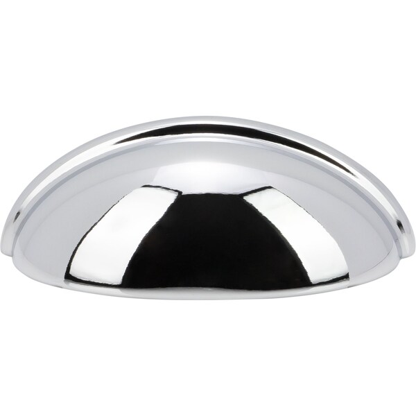 Designperfect 3'' Center-to-Center Cup Pull, Polished Chrome, 25PK - DPA25C632PC