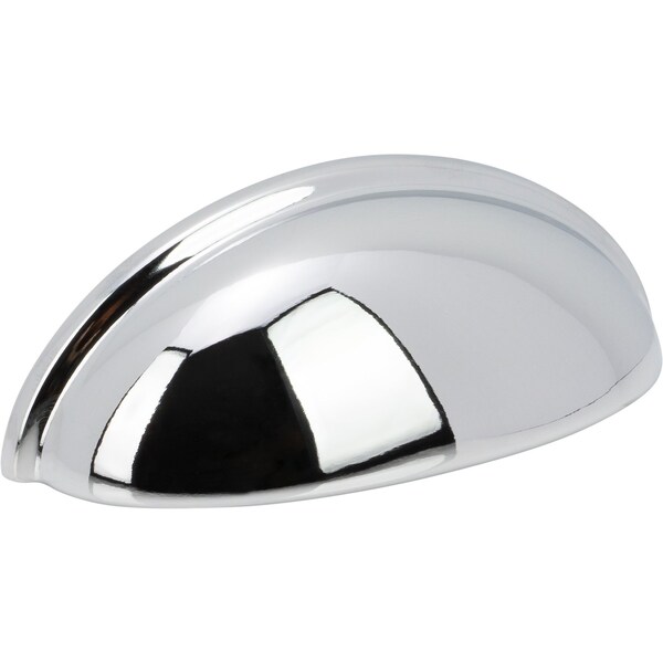 Designperfect 3'' Center-to-Center Cup Pull, Polished Chrome, 25PK - DPA25C632PC