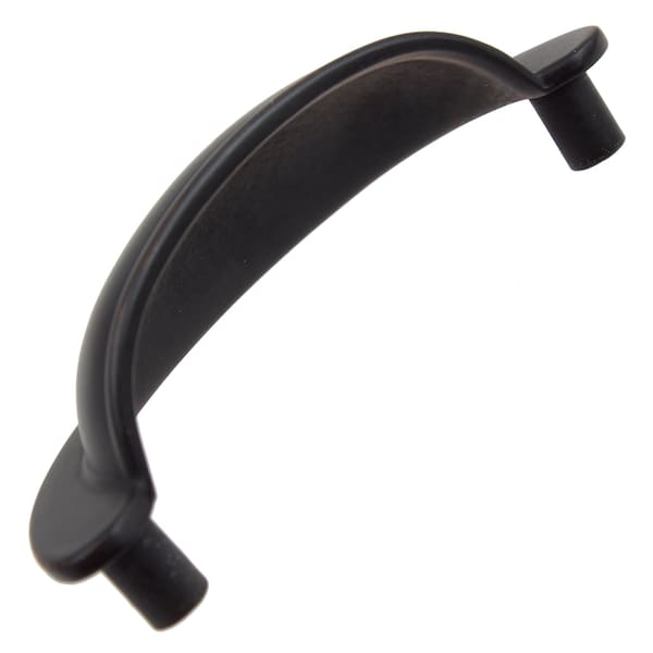 Gliderite Hardware 2-1/2 in. Center to Center Classic Bin Pull - 87600-ORB - 87600-ORB-1