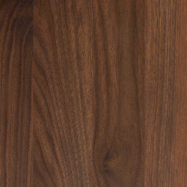 Baxton Studio Hartman Mid-Century Walnut Brown Finished Wood Storage Cabinet - 193-11717-ZORO